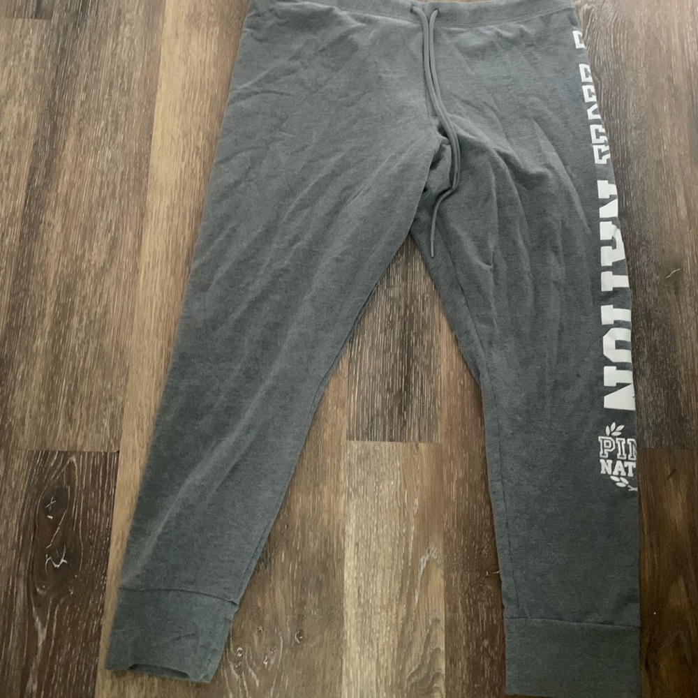 Like New! Victoria Secret Pink Jogger Style Lounge Pants